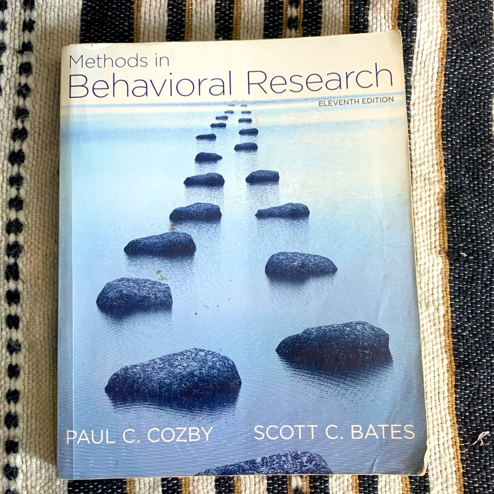 Methods in Behavioral Research Textbook- McGraw-Hill Education, Psychology